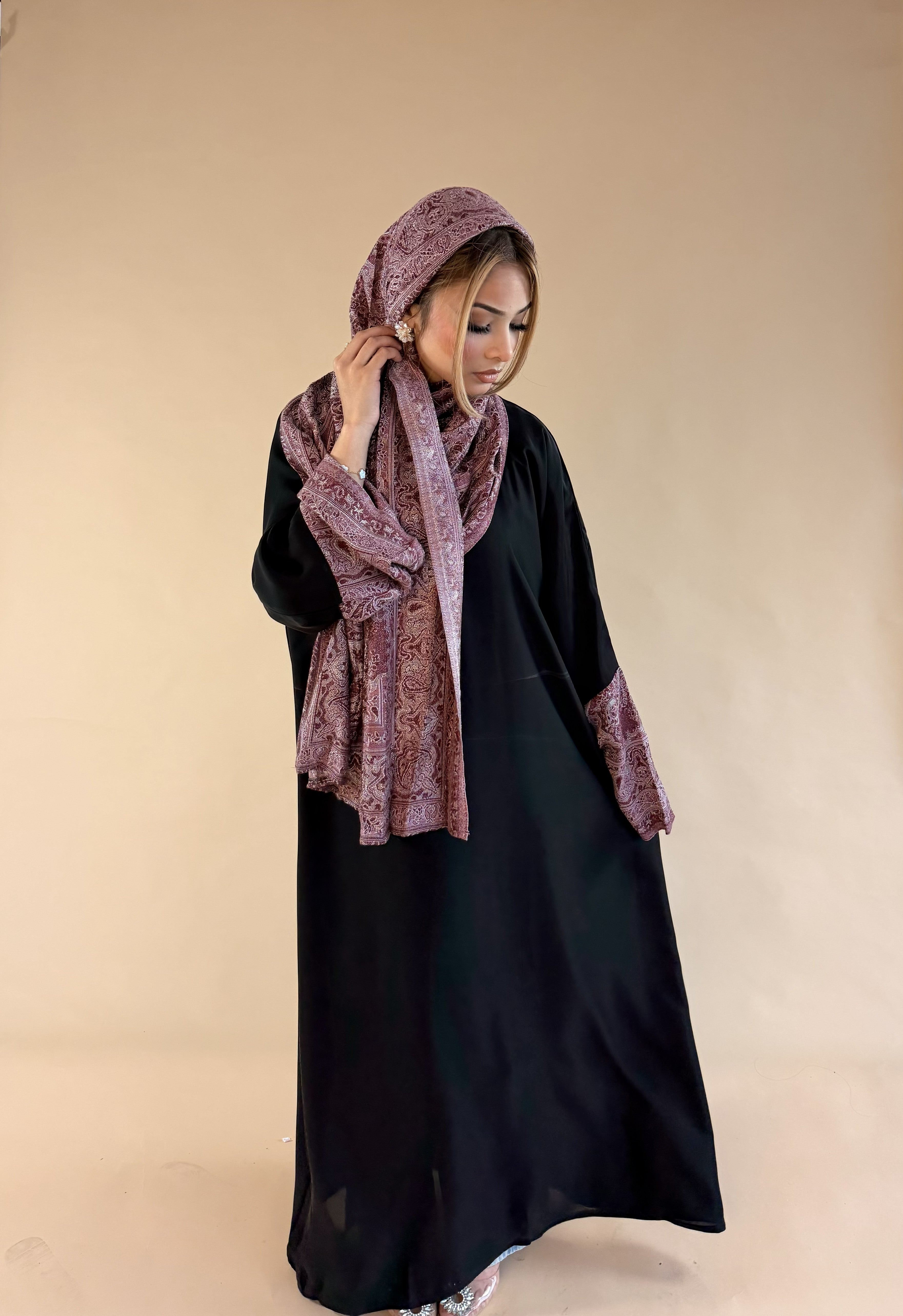 KHALEESI PASHMINA SHAWL ABAYA