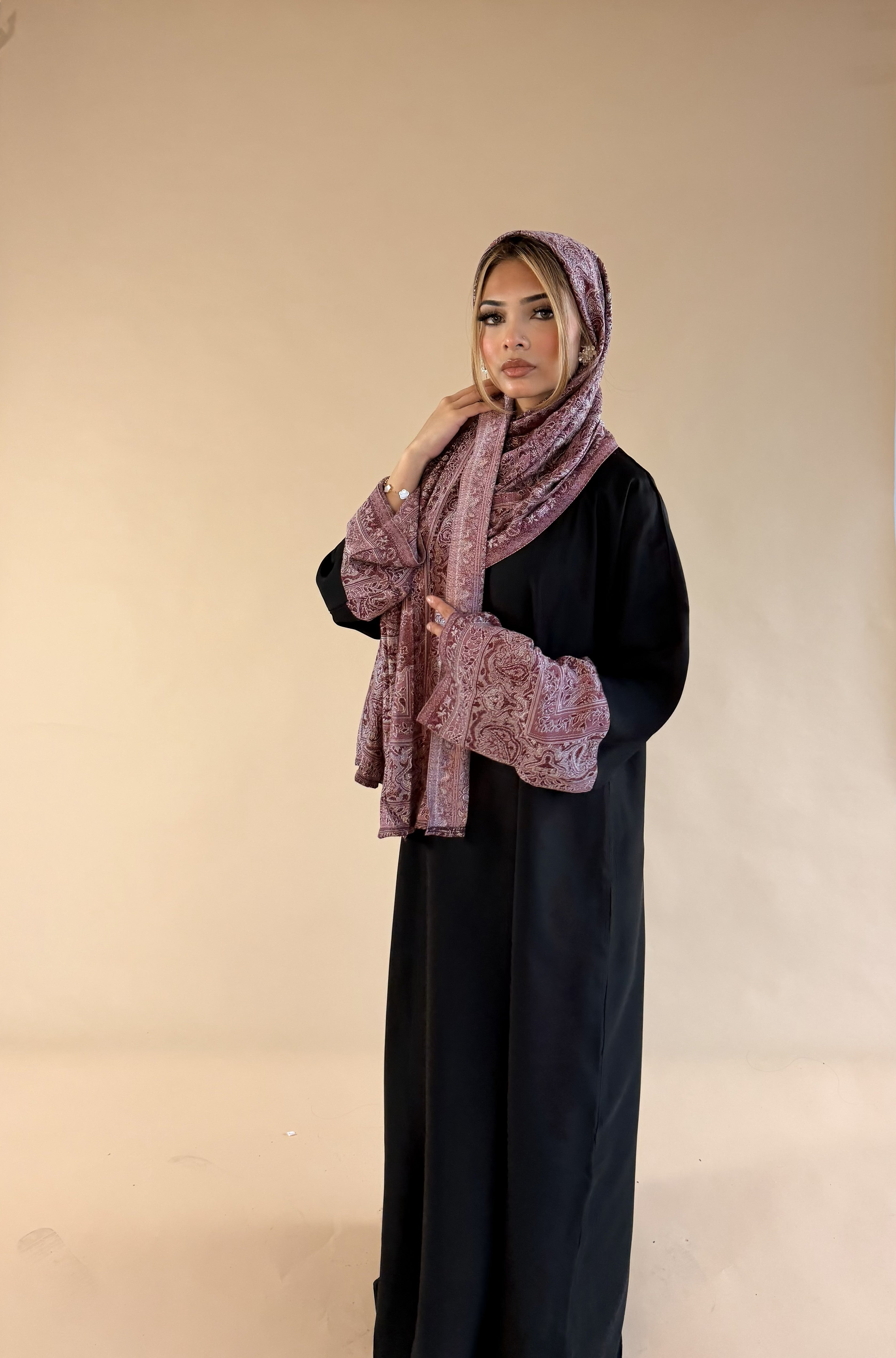 KHALEESI PASHMINA SHAWL ABAYA