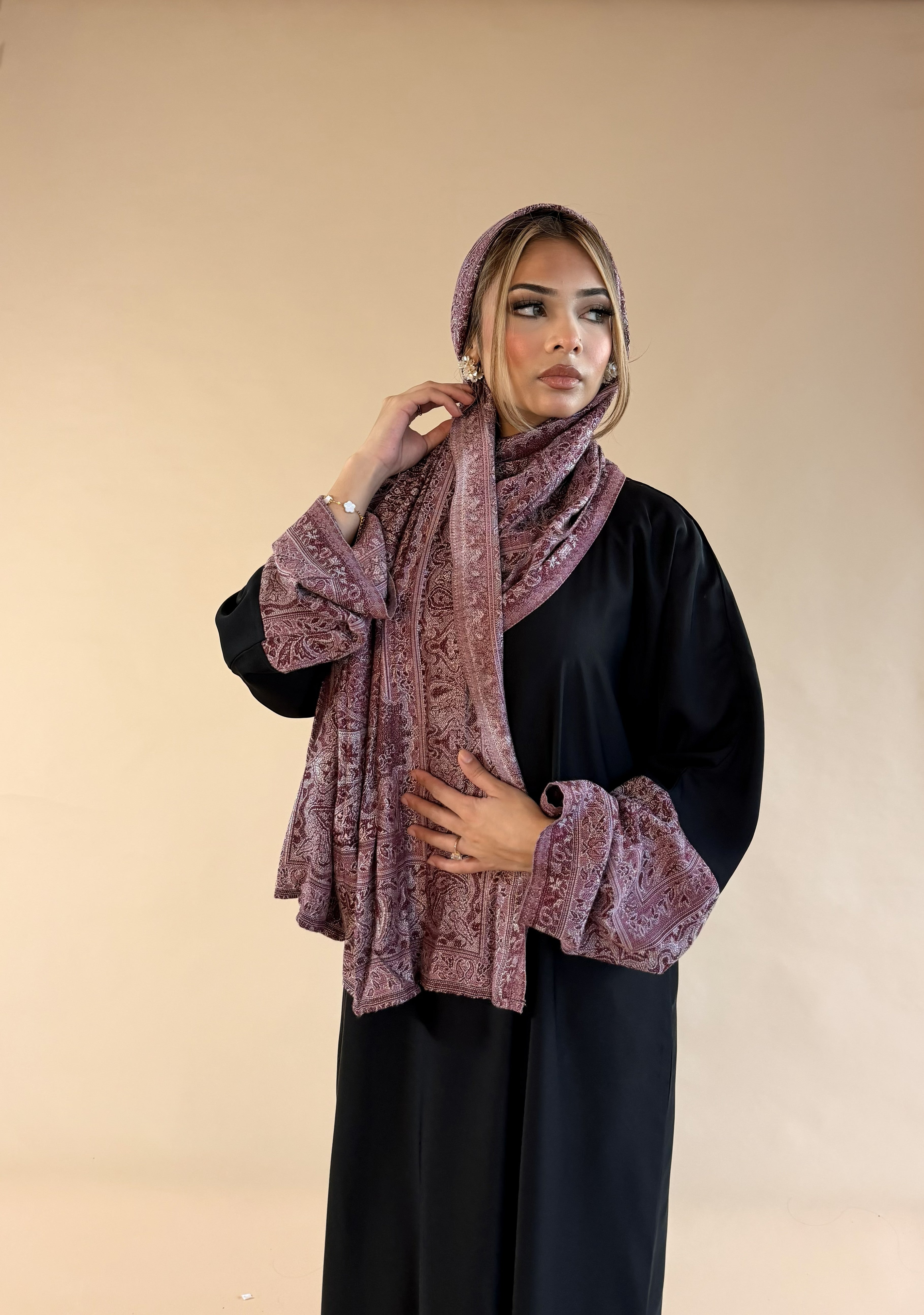 KHALEESI PASHMINA SHAWL ABAYA