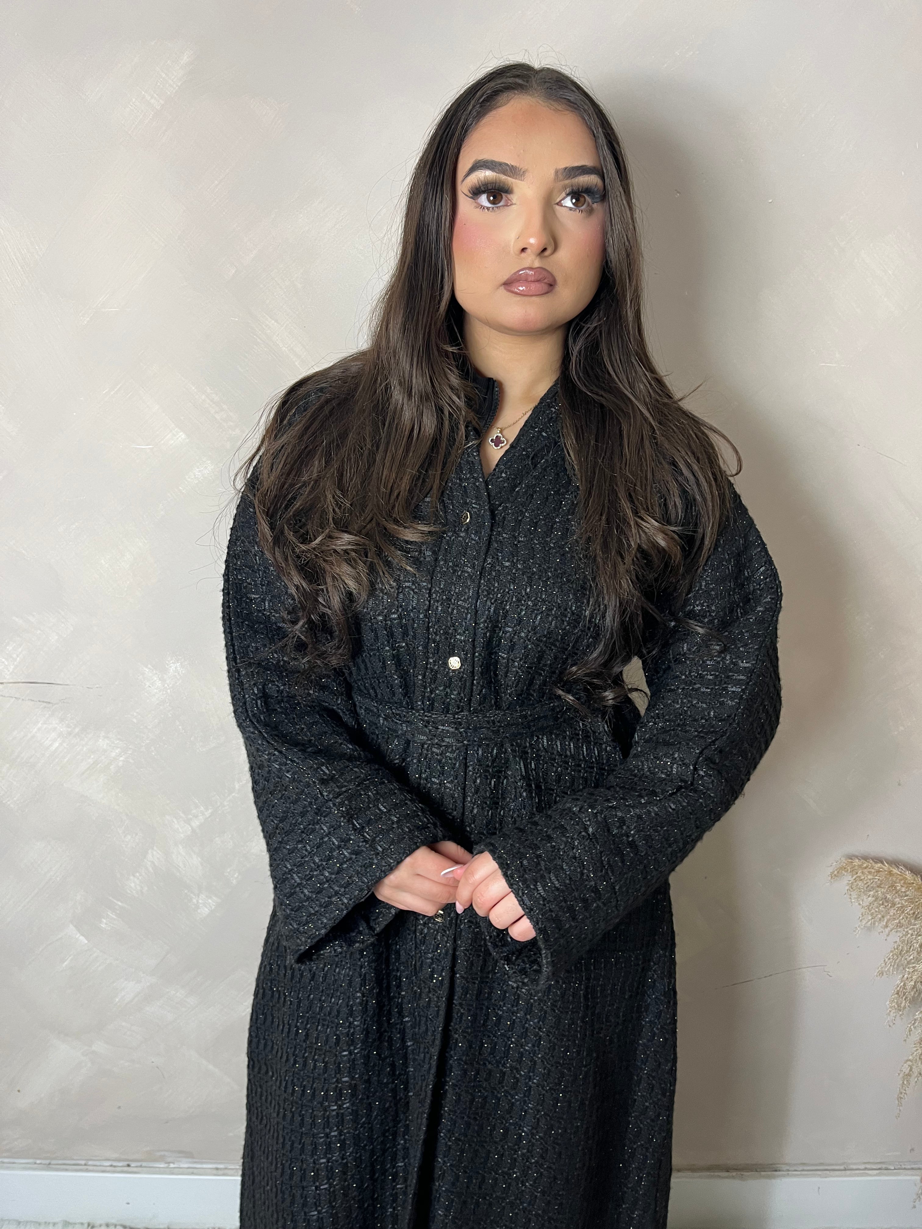 KHALEESI WINTER COAT BLACK