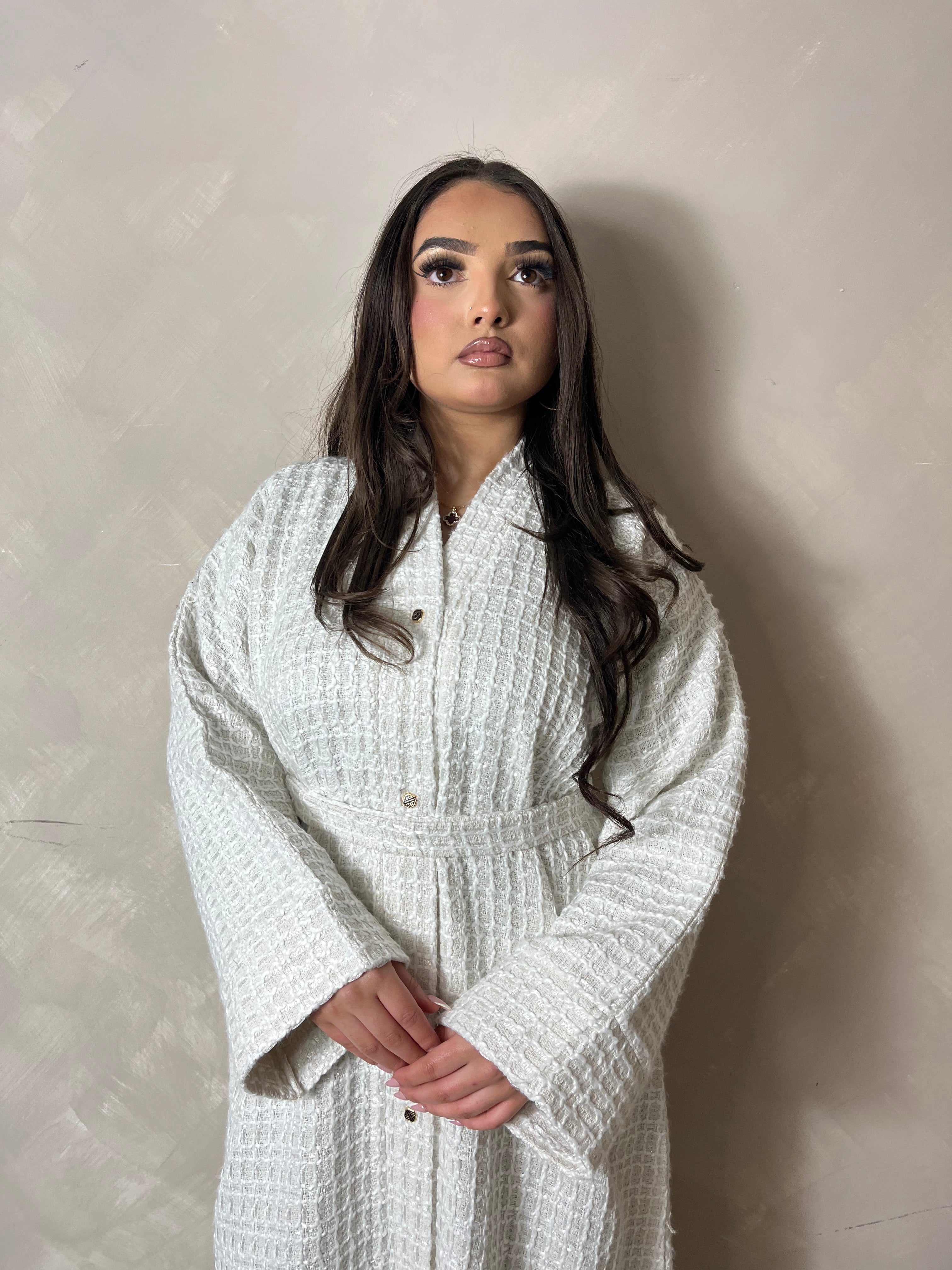 KHALEESI WINTER COAT WHITE