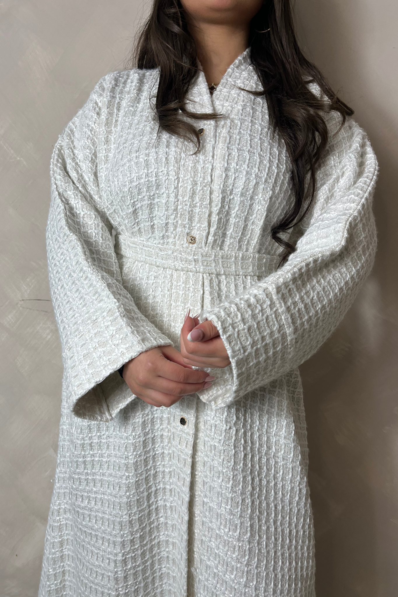 KHALEESI WINTER COAT WHITE