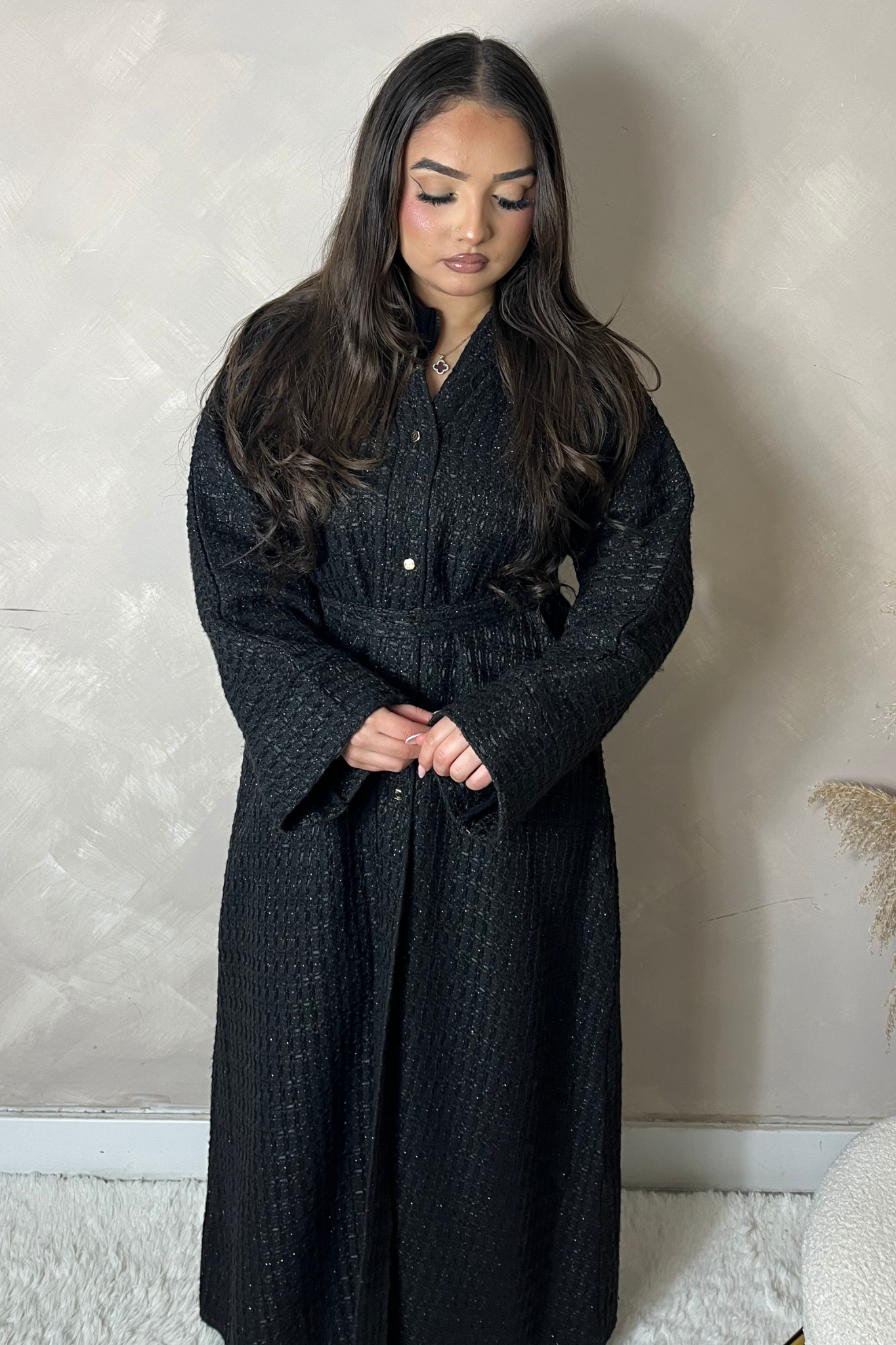 KHALEESI WINTER COAT BLACK