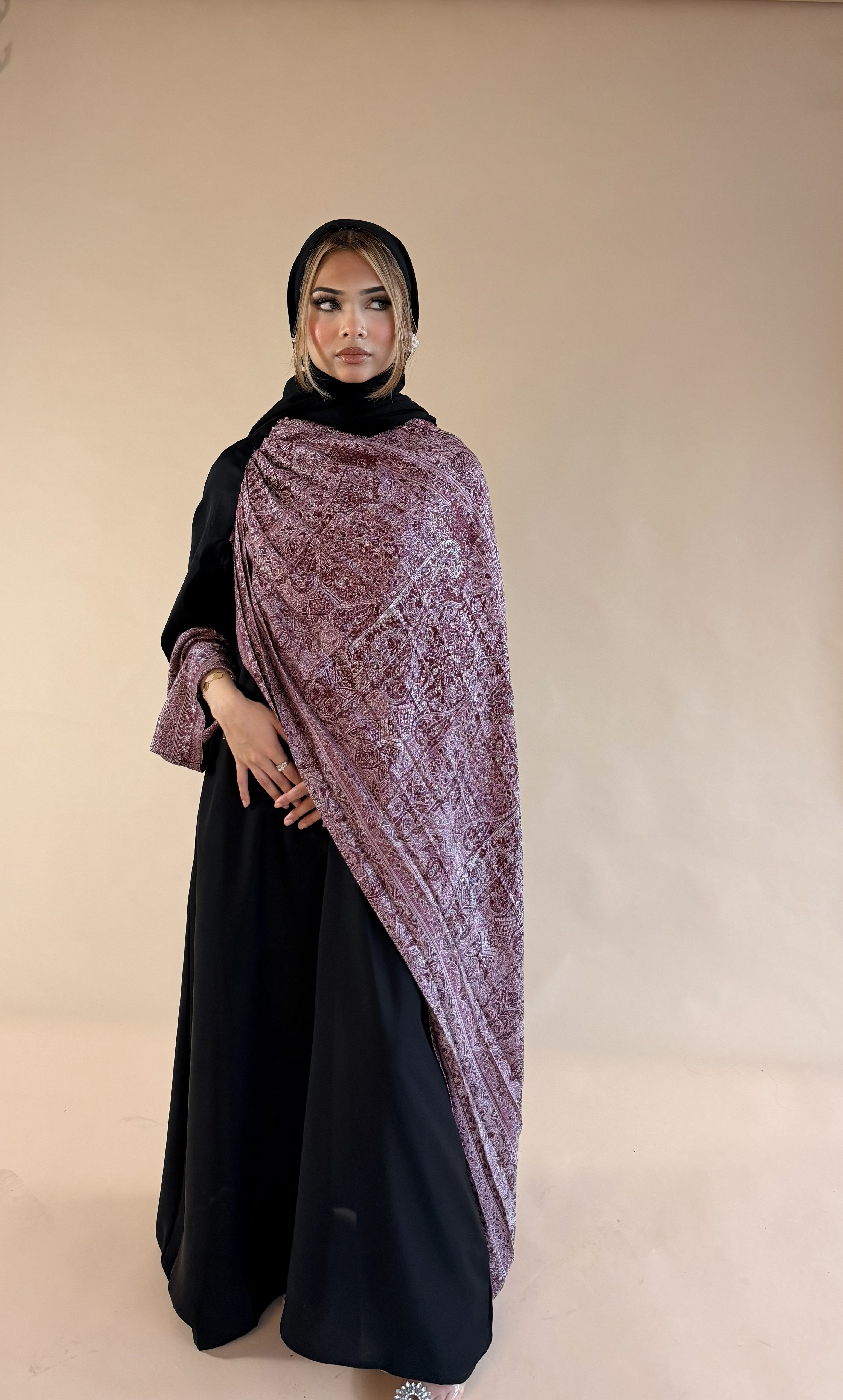 KHALEESI PASHMINA SHAWL ABAYA