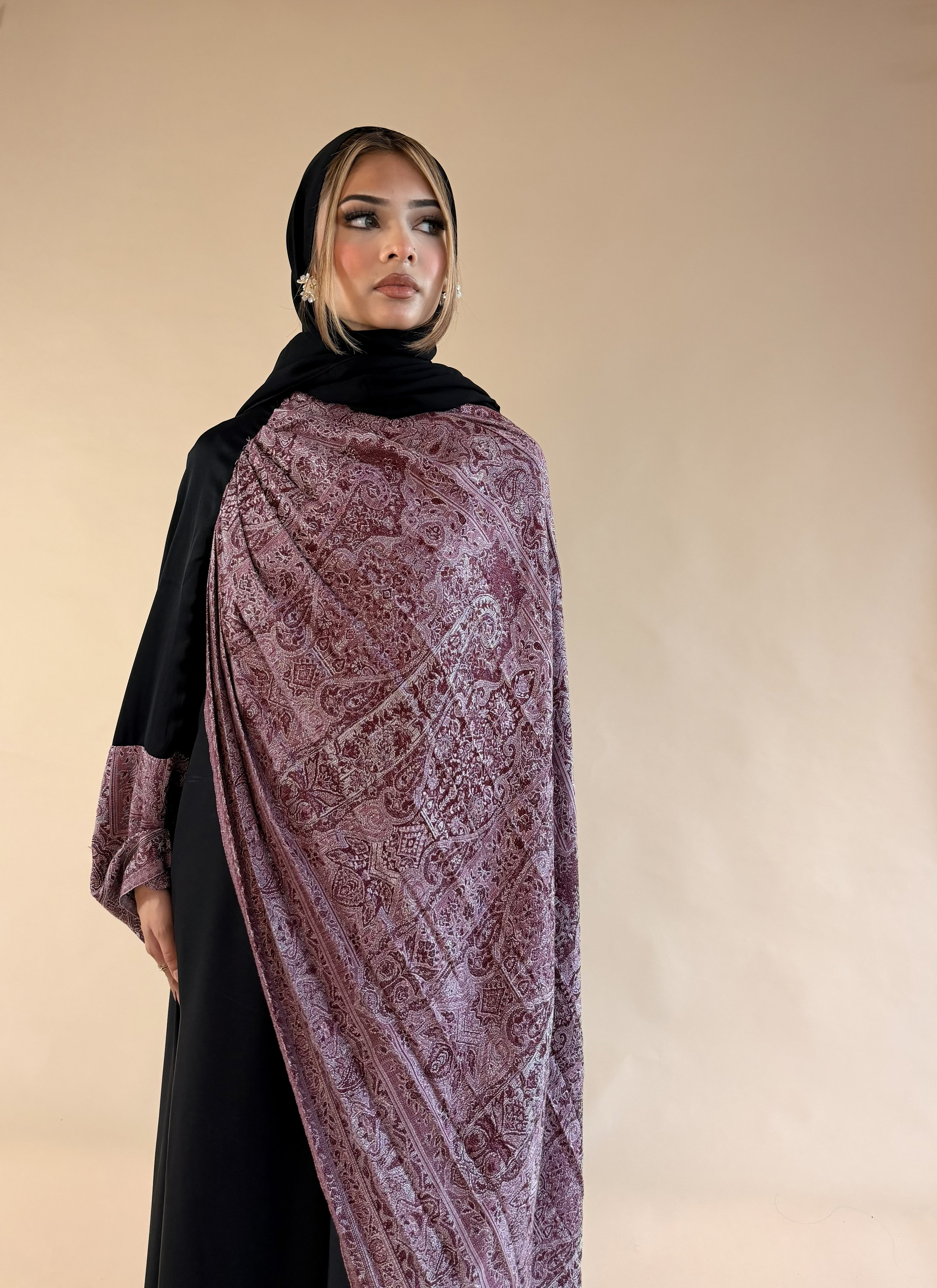 KHALEESI PASHMINA SHAWL ABAYA
