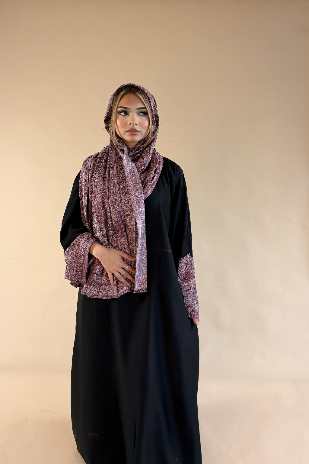KHALEESI PASHMINA SHAWL ABAYA