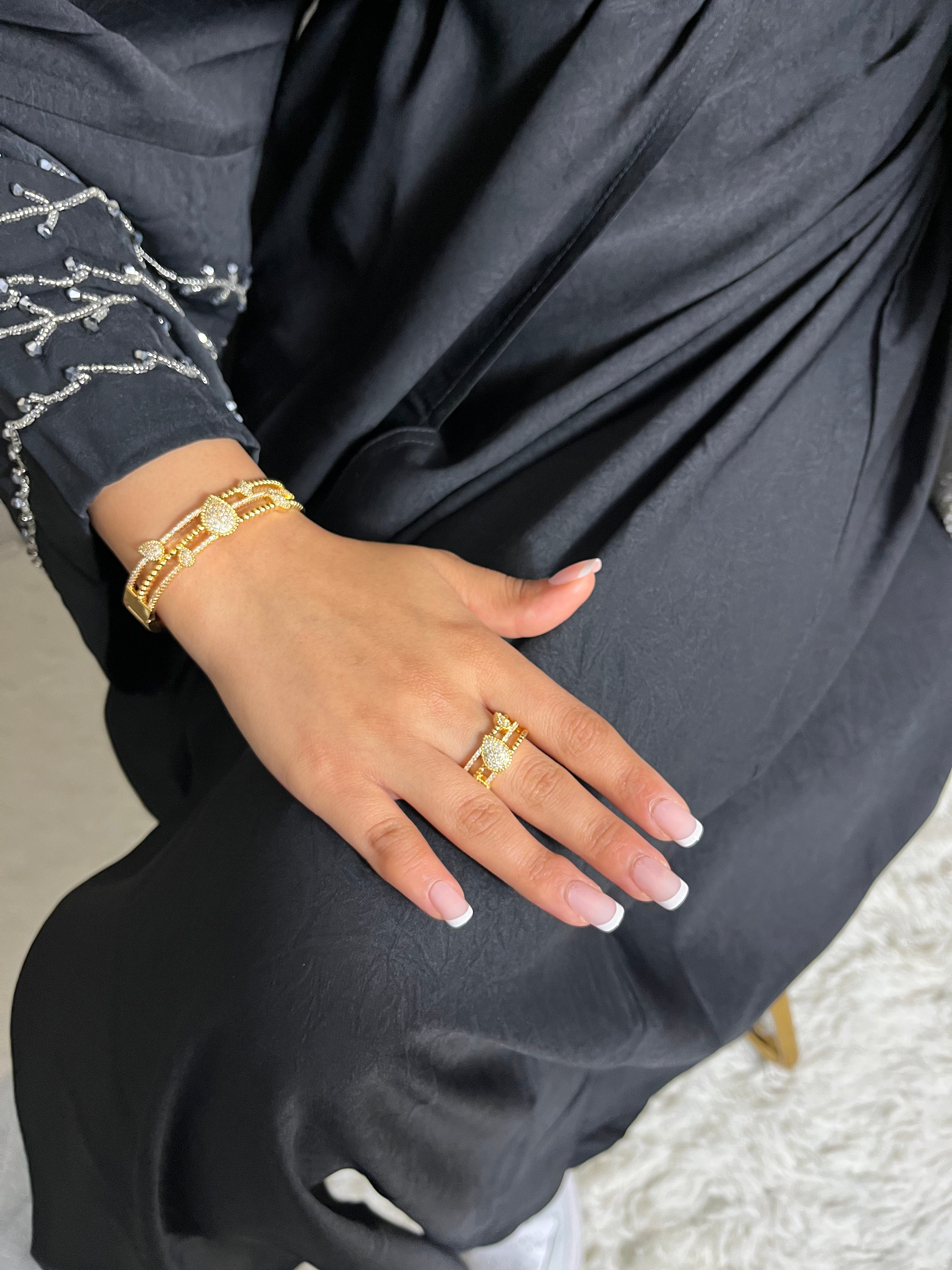 BR02 Bracelet and Ring Set