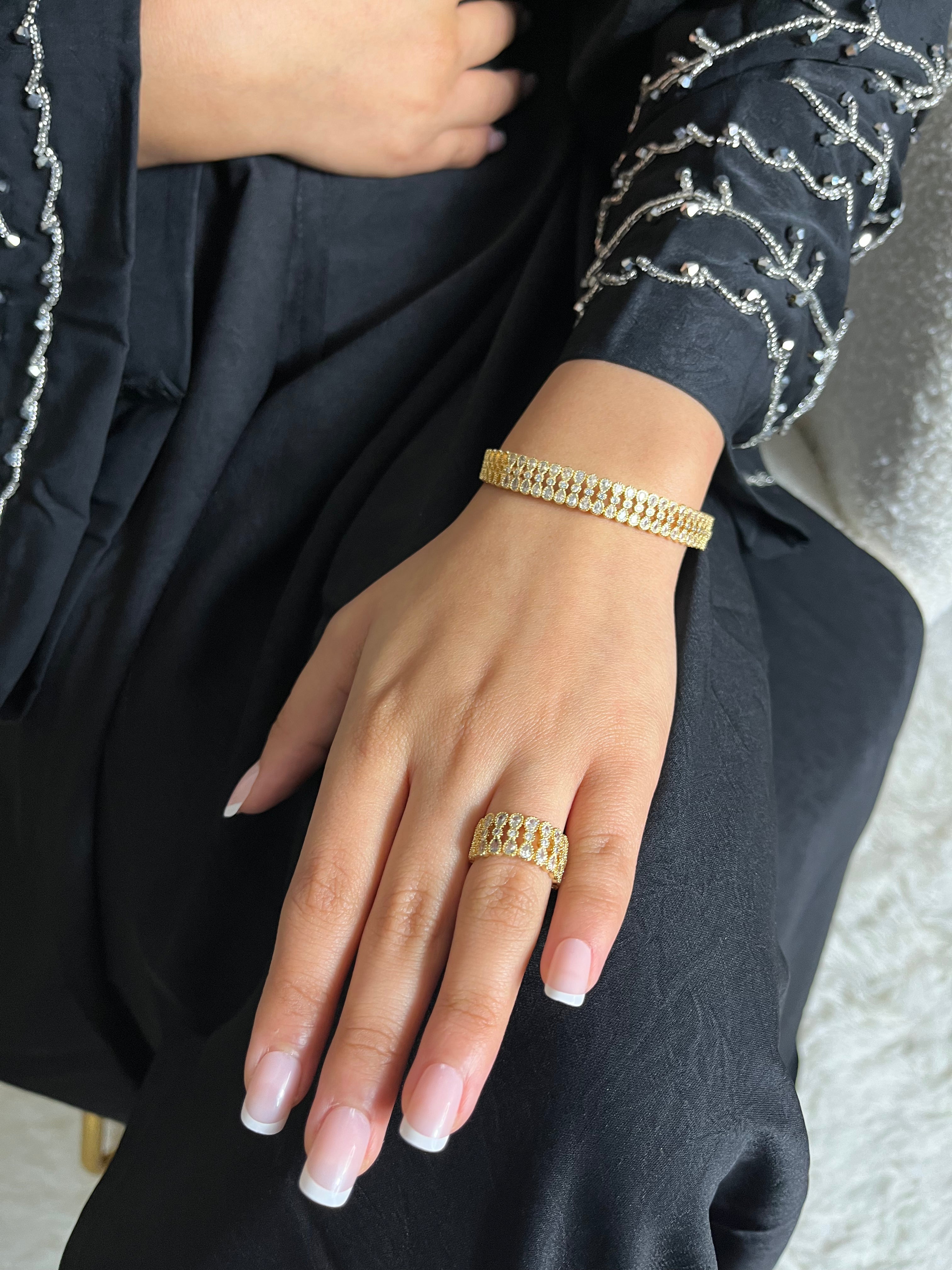 BR04 Bracelet and Ring Set