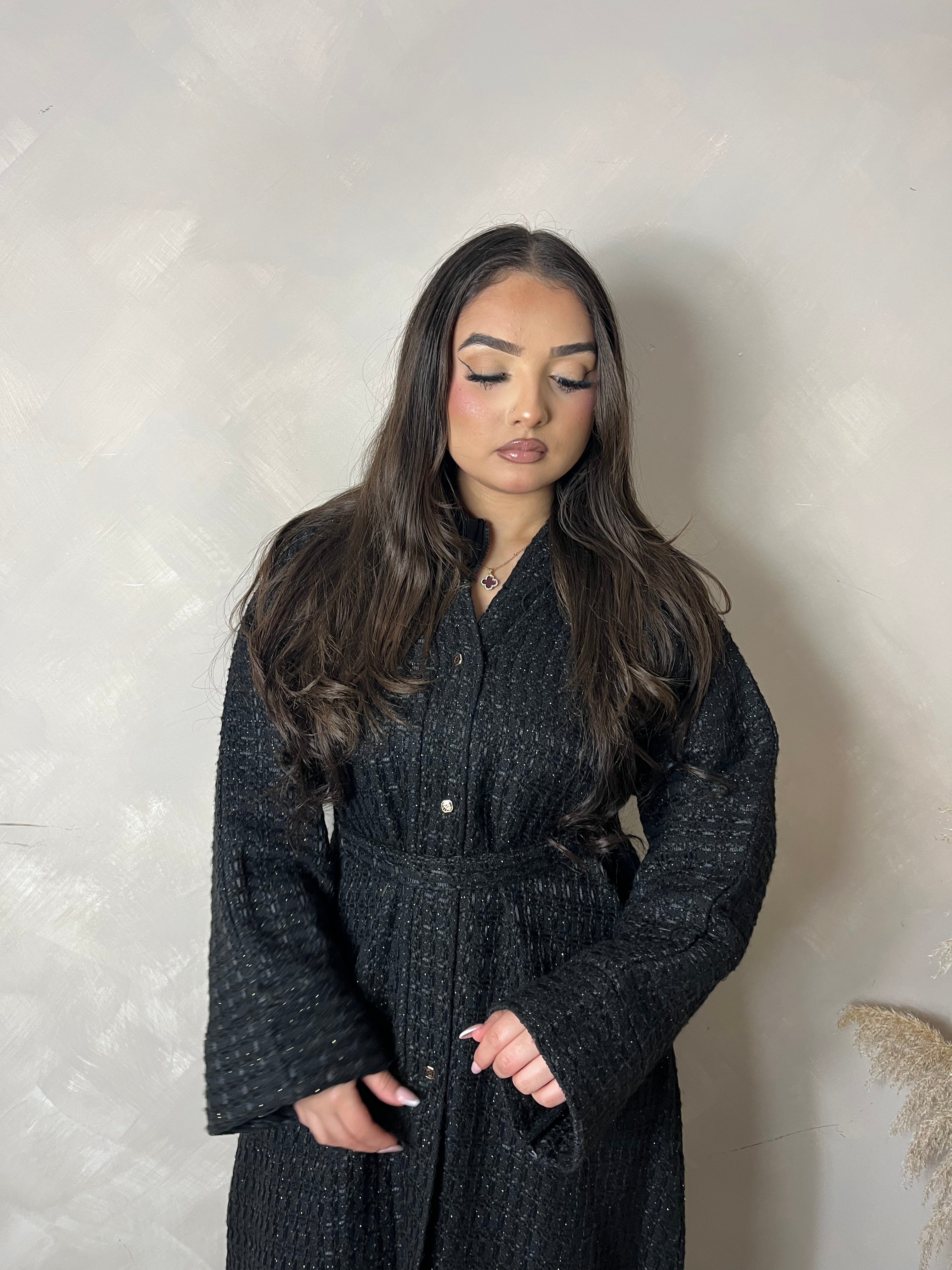 KHALEESI WINTER COAT BLACK