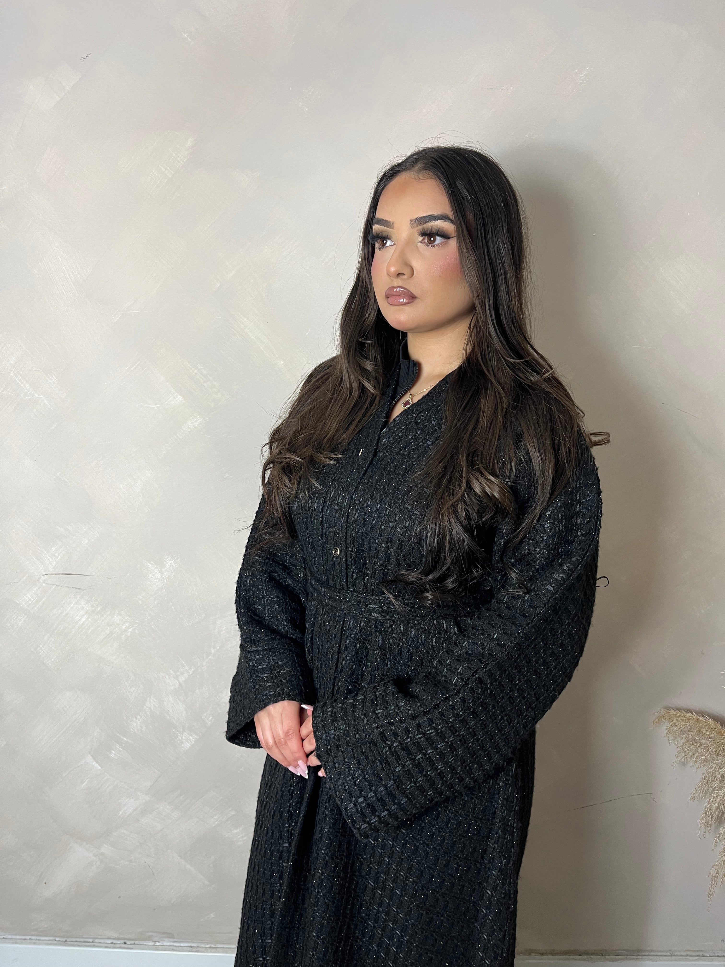 KHALEESI WINTER COAT BLACK