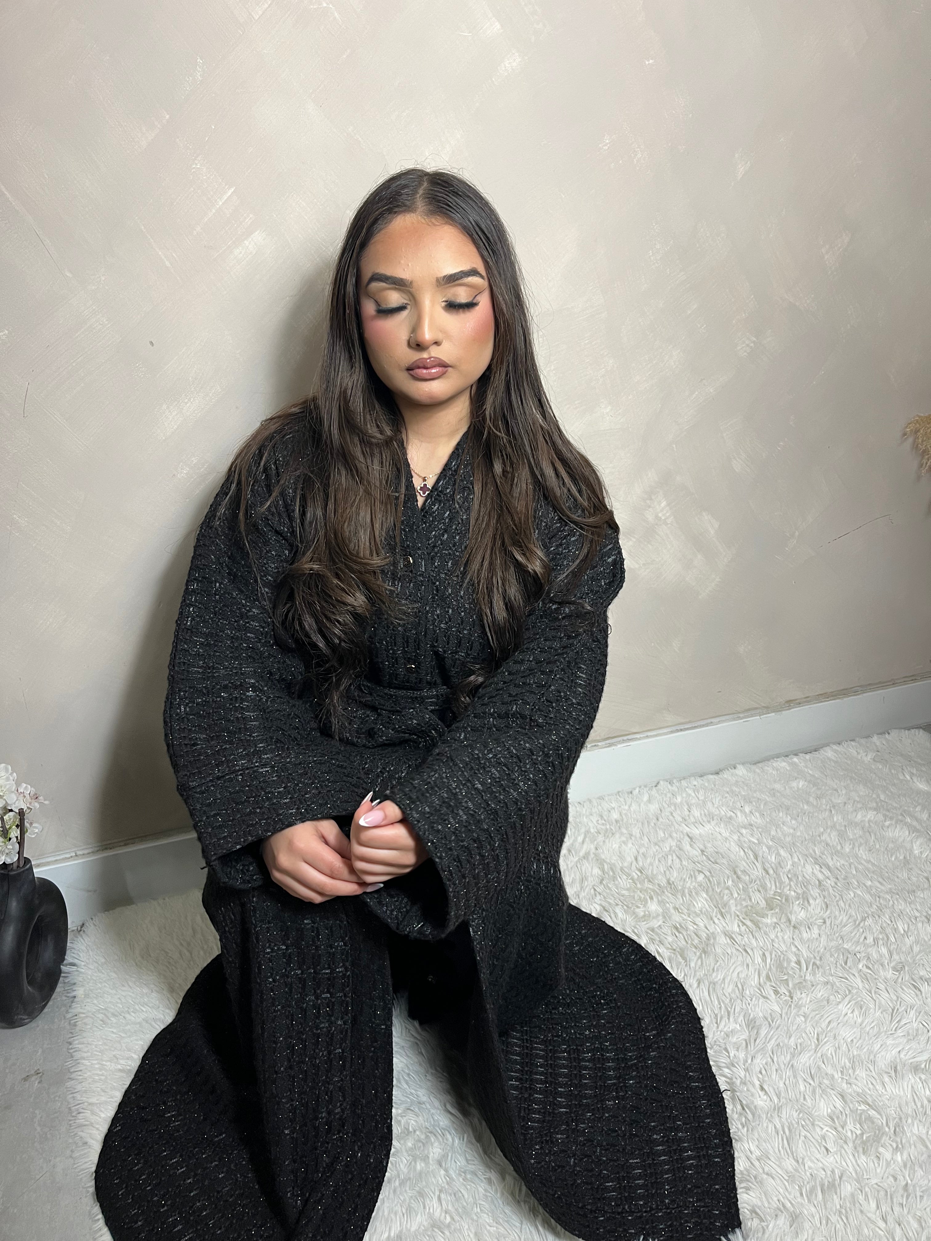 KHALEESI WINTER COAT BLACK