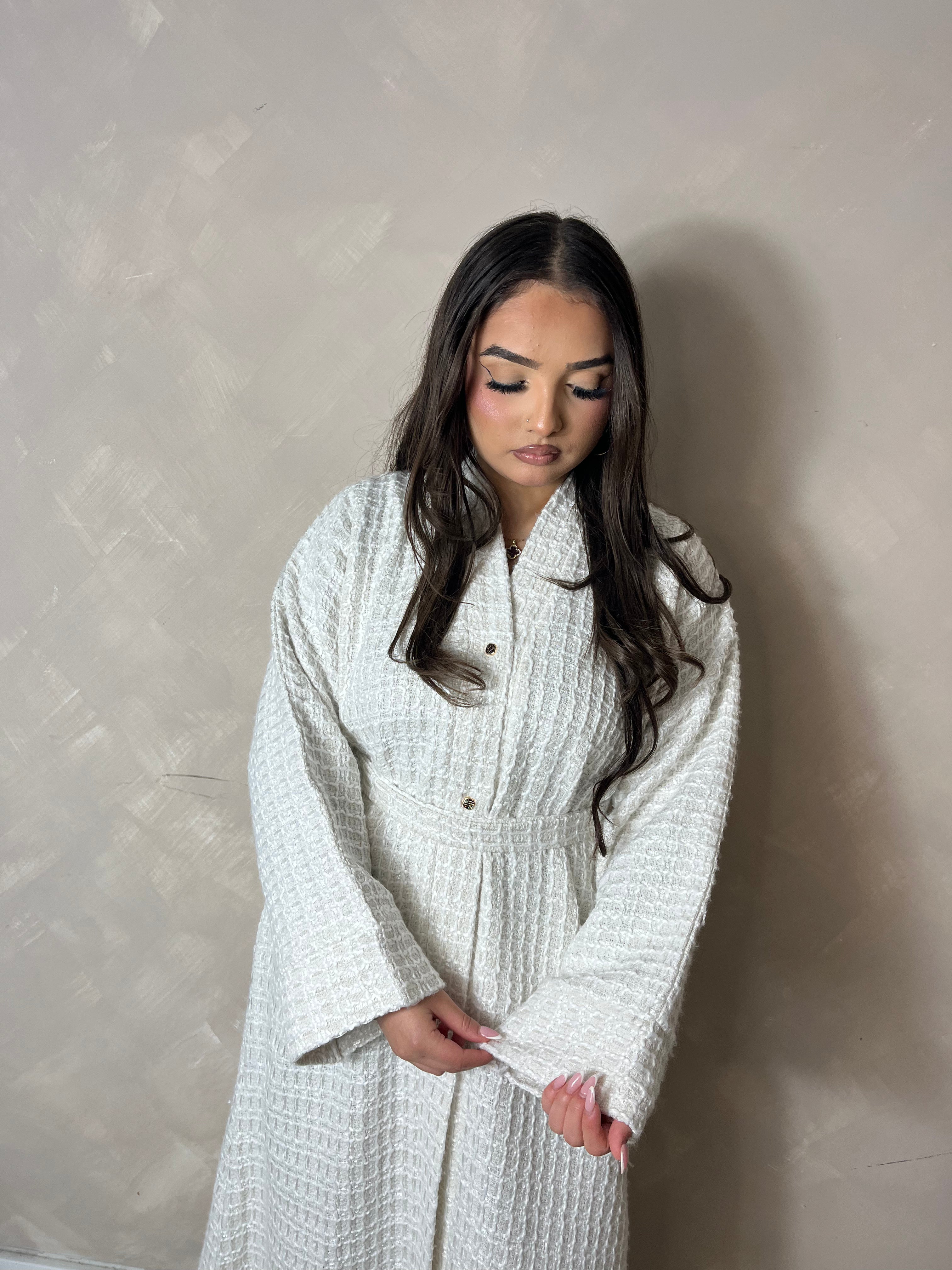KHALEESI WINTER COAT WHITE